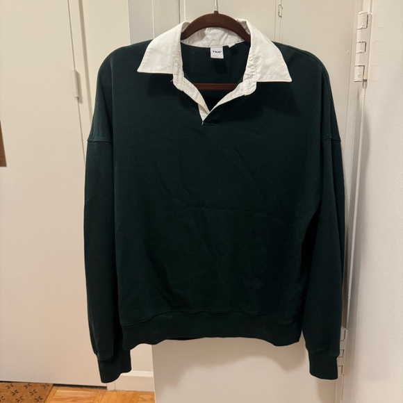 TNA - Green Mighty Cotton™ Lomu Polo Longsleeve - Picture 1 of 2